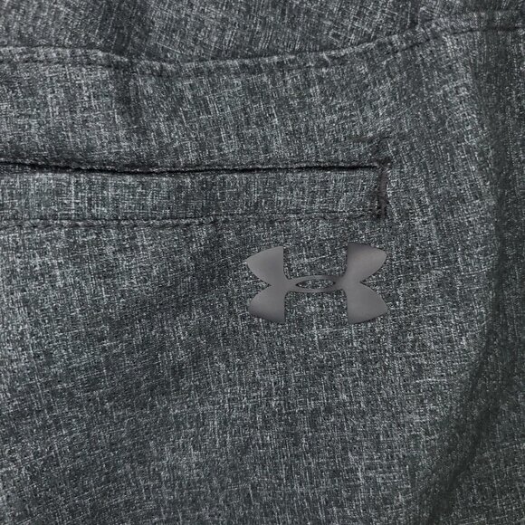 Under Armour Golf Pants Mens 40x30 Gray Vented Showdown Performance Stretch - Picture 10 of 12